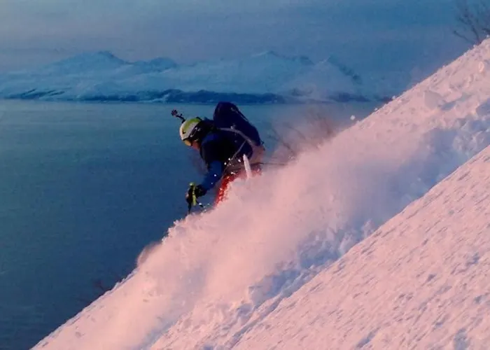 Lenangsvegen 2929 펜션 Russelv